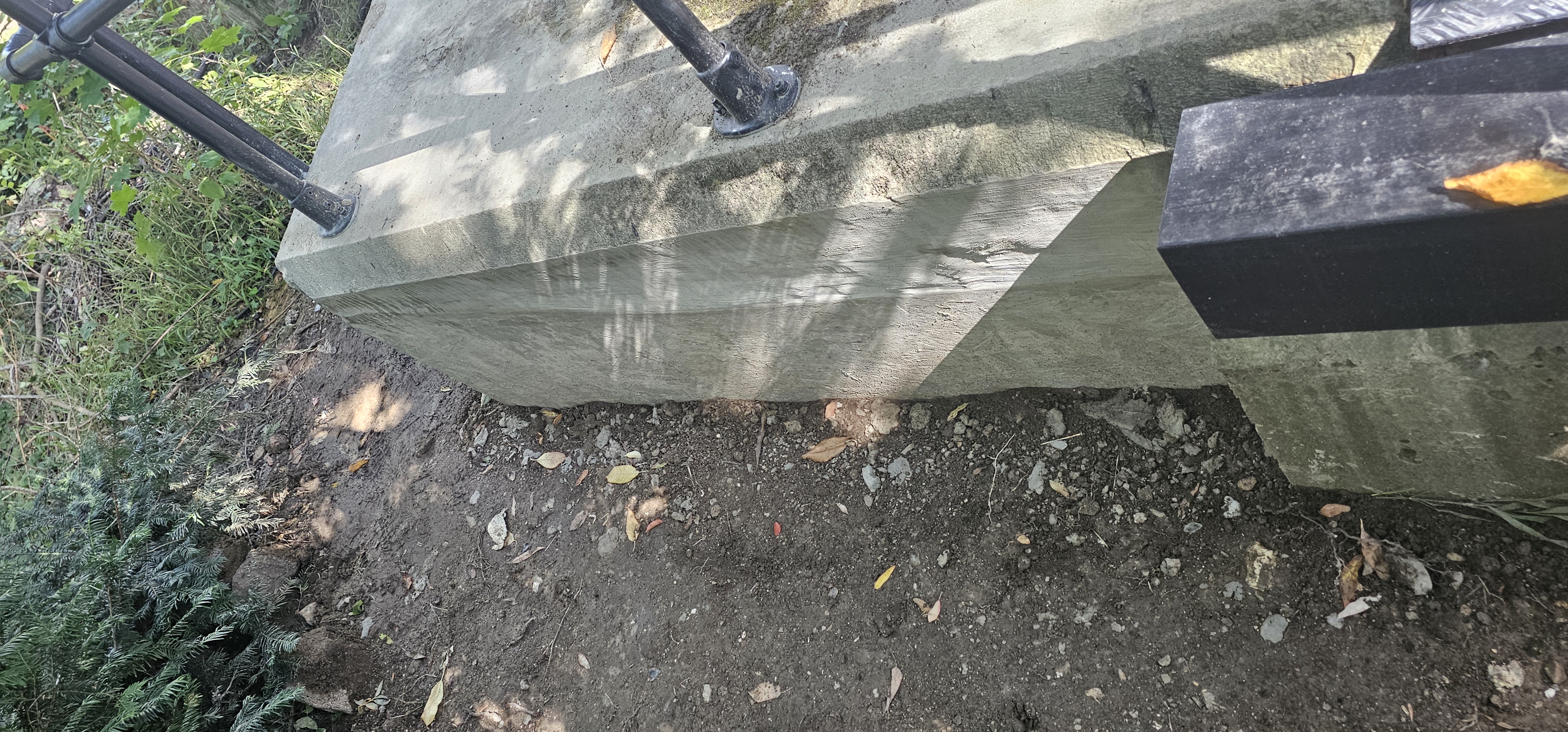 Finished pad after drying